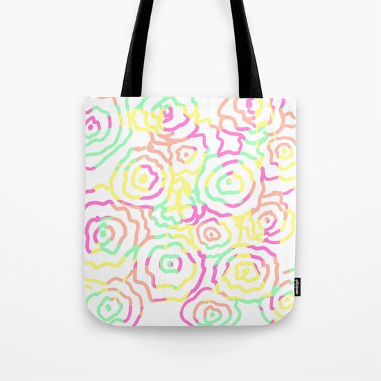 Floral Summer Tote Bag