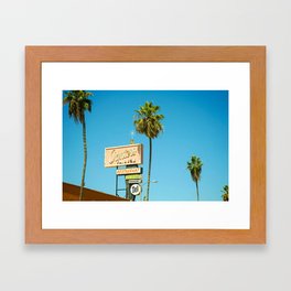 LA Strip Framed Art Print