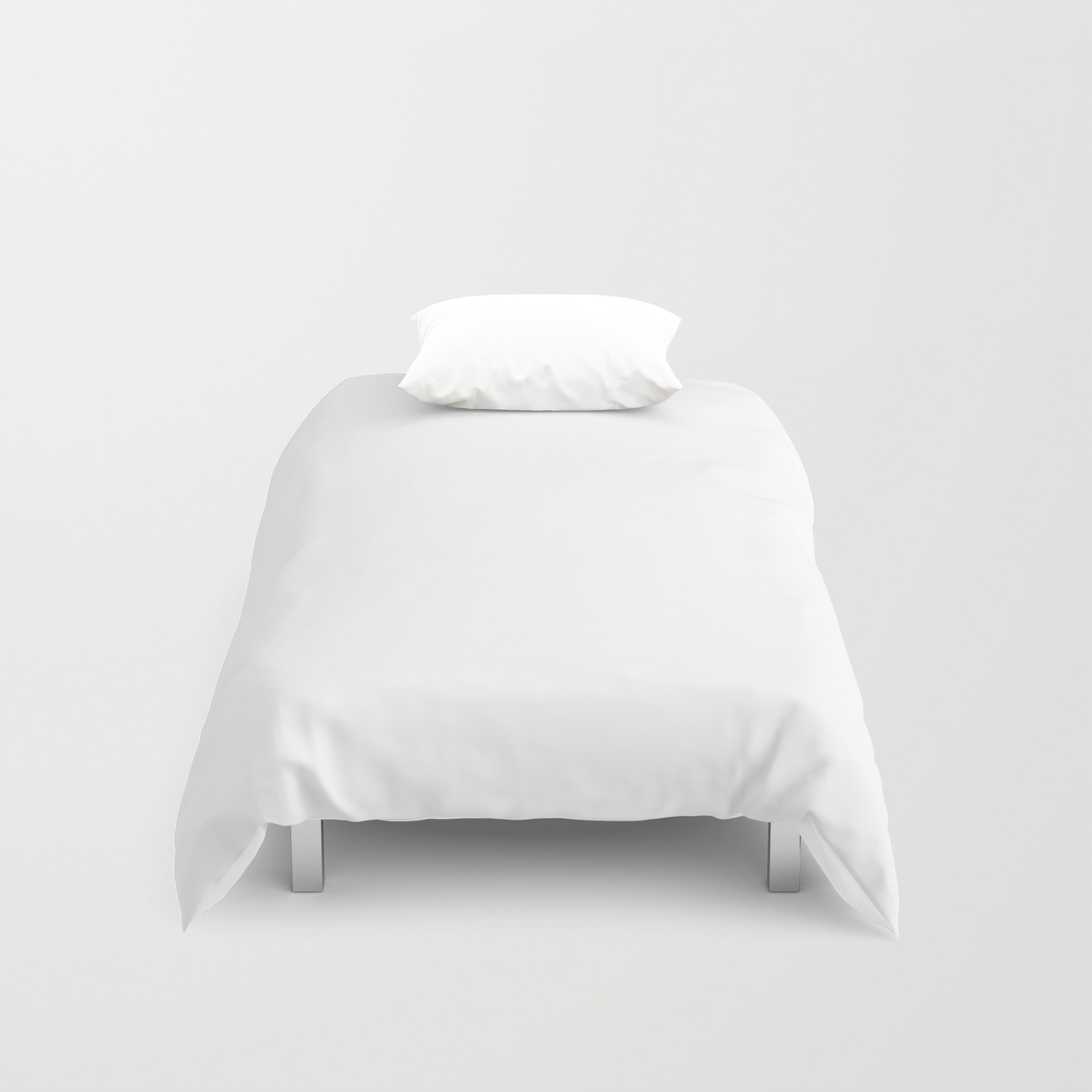Stark White Solid Color Duvet Cover By Vintageappeal623 Society6