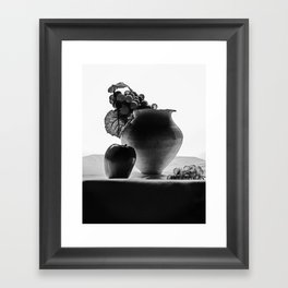 In Between Our Lights & Shadows Framed Art Print