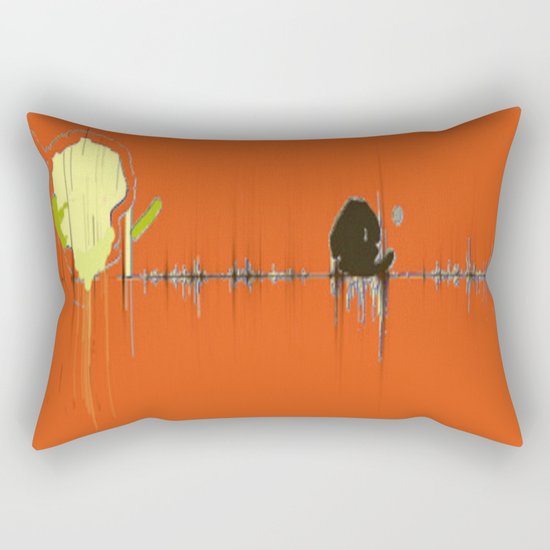 Abstracts Tango Rectangular Pillow