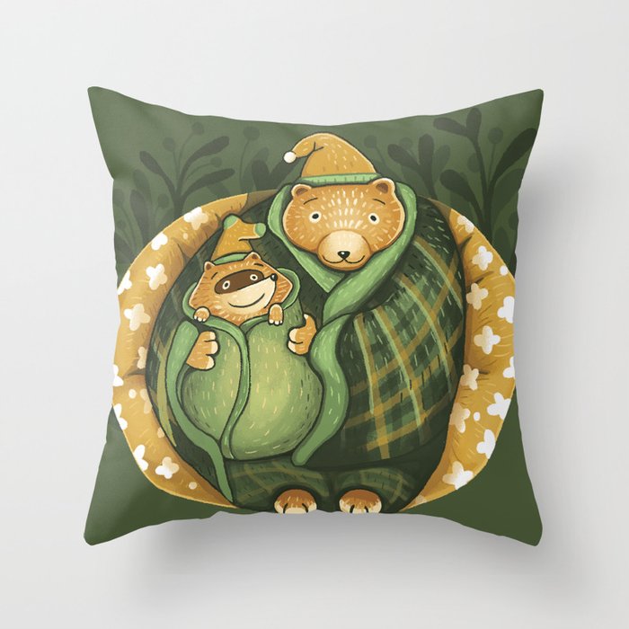Bear pillows deals for couch