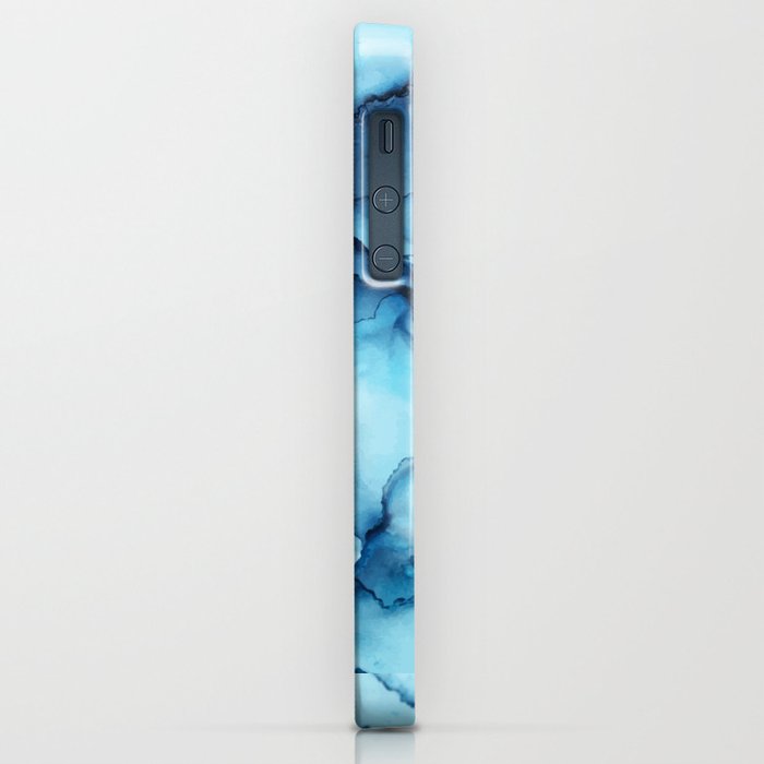 The Blue Abyss - Alcohol Ink Painting iphone 11 case The Blue Abyss - Alcohol Ink Painting iphone 11 case