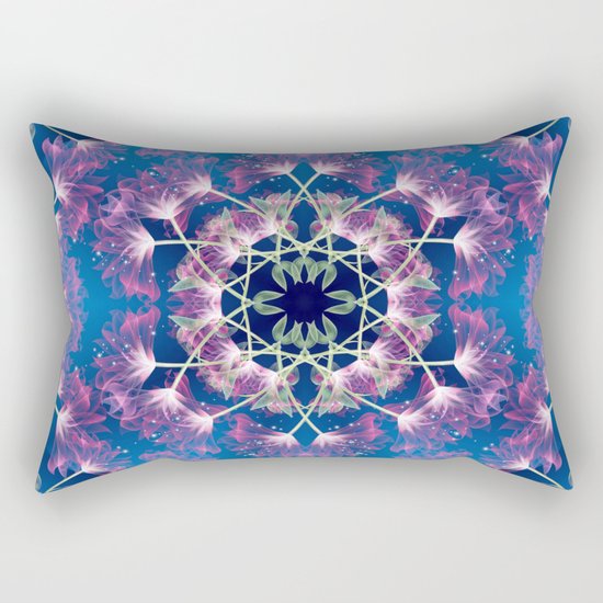 Flower Mandala v.3 Rectangular Pillow