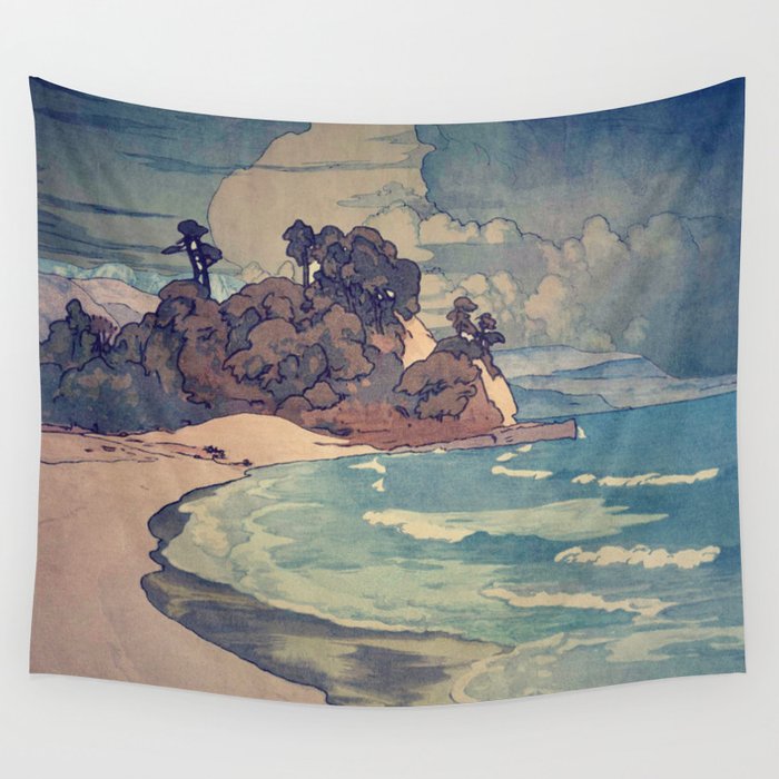 Storms Rise in Dahan Wall Tapestry