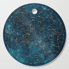 Under Constellations Cutting Board