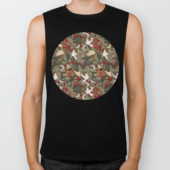 Warpaint & Peace Biker Tank