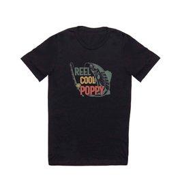 Reel Cool Poppy Funny Fishing T Shirt