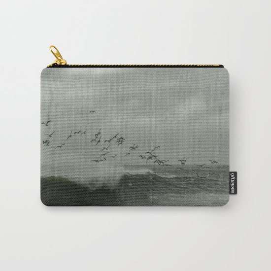 Birds dancing in the waves Carry-All Pouch