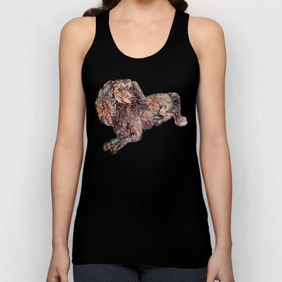 Dachshund Dog Unisex Tank Top