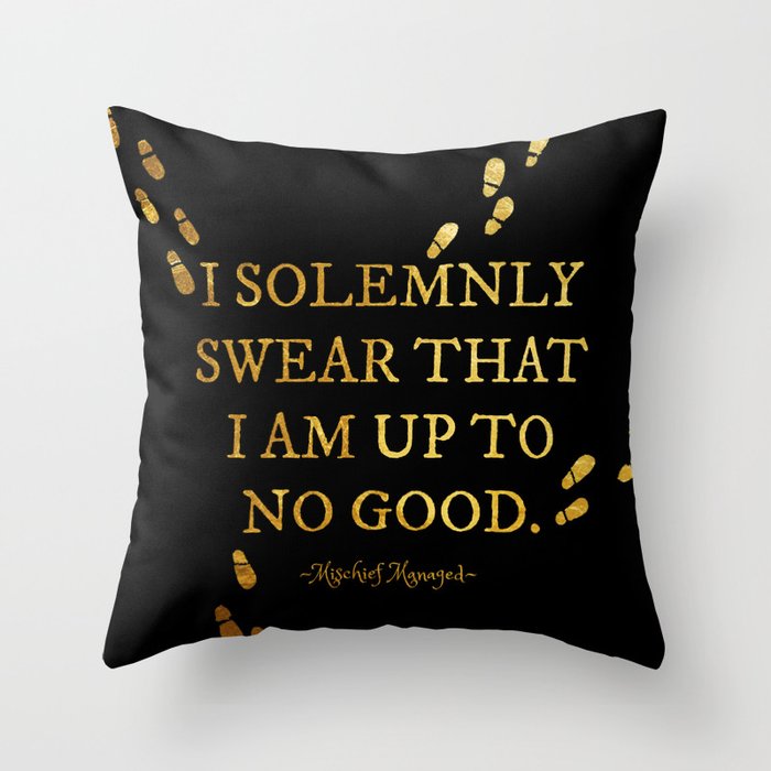 I solemnly swear pillow top