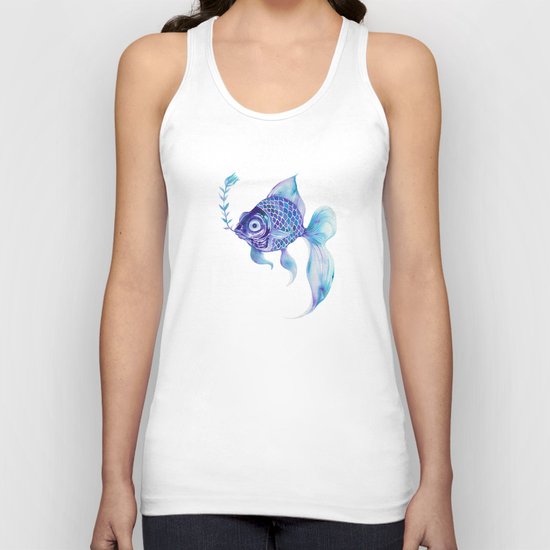 Baby Blue #5 Unisex Tank Top