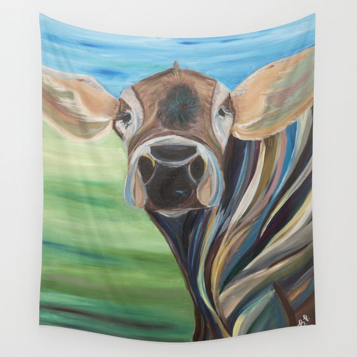 Cow Eyes Wall Tapestry By Brandipratt Society6