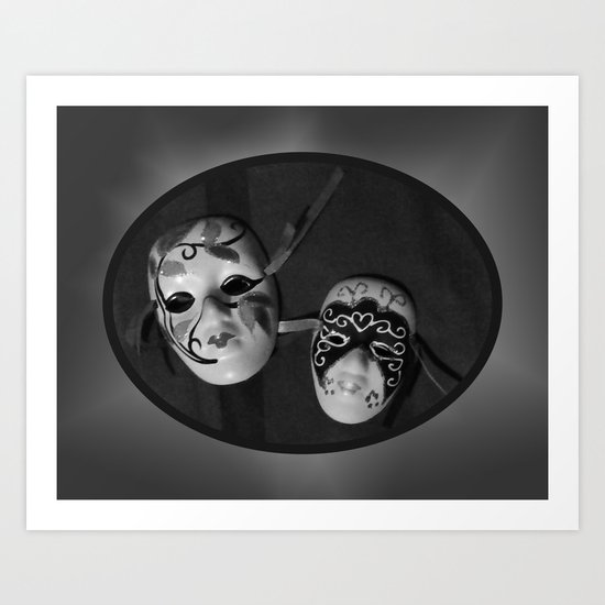 The Masquerade Art Print