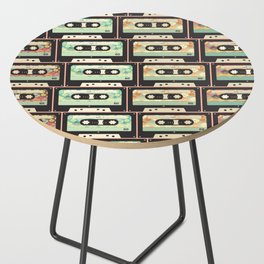 Cassette Tapes Side Table