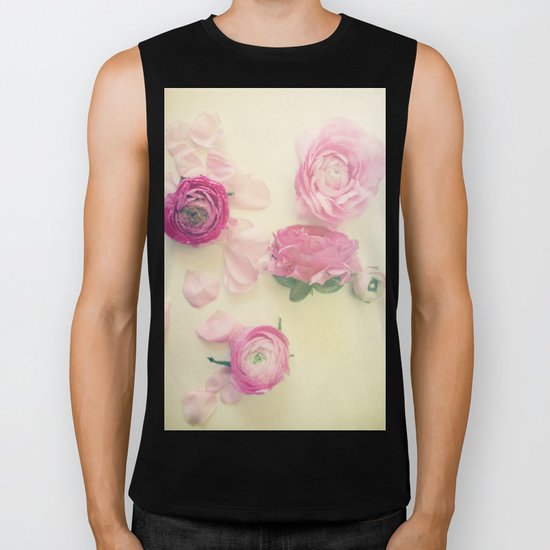 She Scattered Love Everywhere Biker Tank