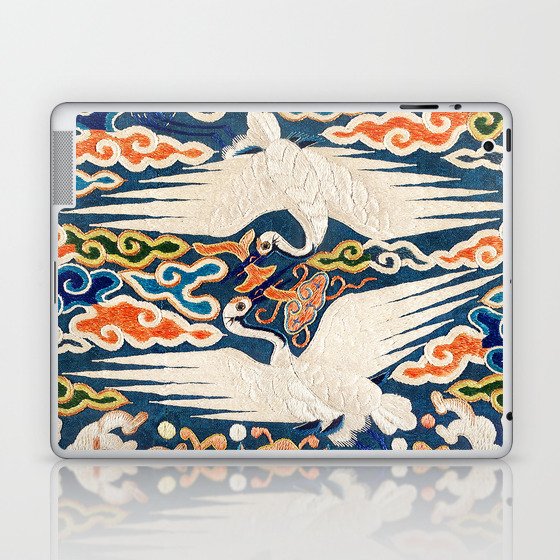  Vintage Painting of Badge Upper Civil Rank during Joseon dynasty Laptop & iPad Skin