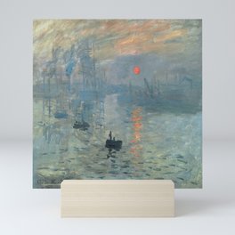 Claude Monet – Impression soleil levant – impression sunrise Mini Art Print