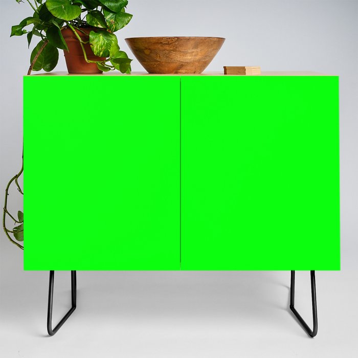 Monochrome green 0-255-0 Credenza