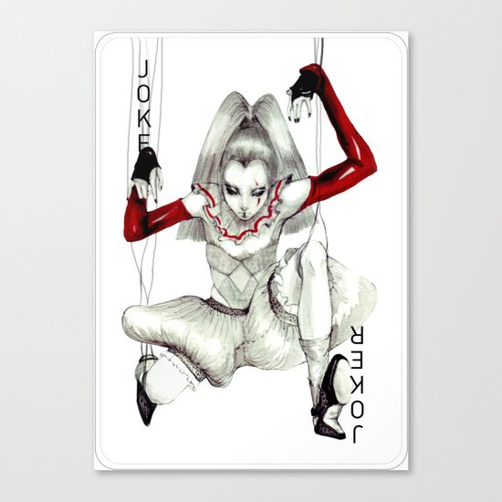 Joker Canvas Print
