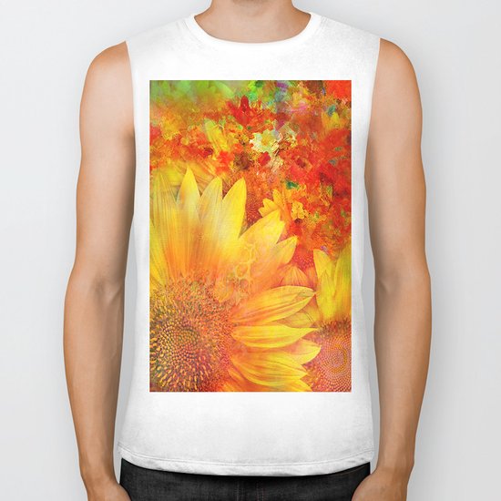 Tournesol Biker Tank