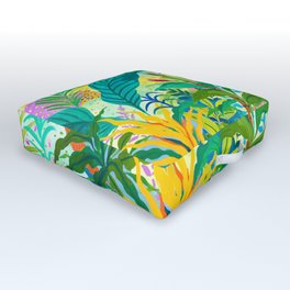 Paradise Jungle Outdoor Floor Cushion