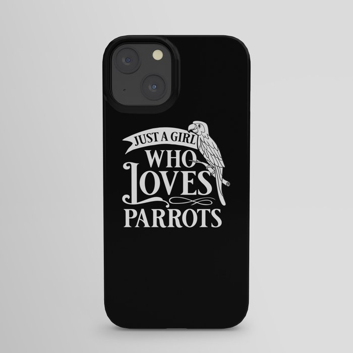 Parrot Bird Quaker African Gray Macaw Cage iPhone Case