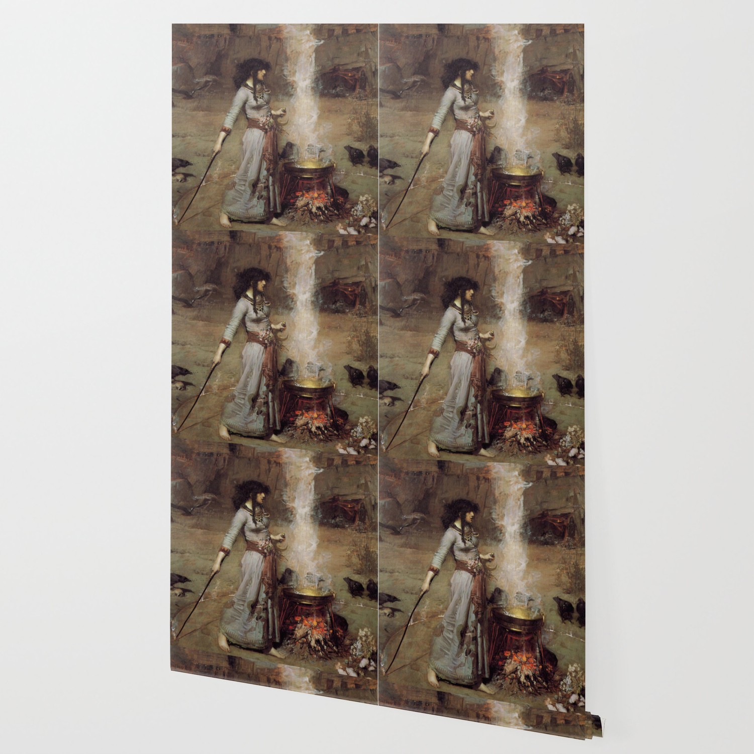 The Magic Circle John William Waterhouse Wallpaper By Encantaria