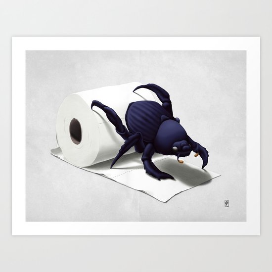 Shit Happens! (Wordless) Art Print