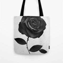 Fabric Rose Tote Bag