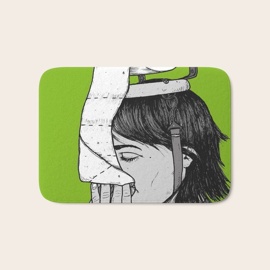 PAPER HAT Bath Mat