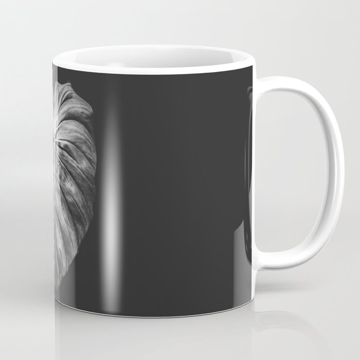Monstera Deliciosa Black and White Coffee Mug