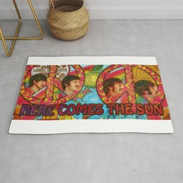 Here Comes the Sun Area & Throw Rug