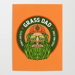 Grass Dad Poster
