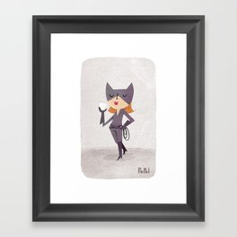 Catwoman Framed Art Print