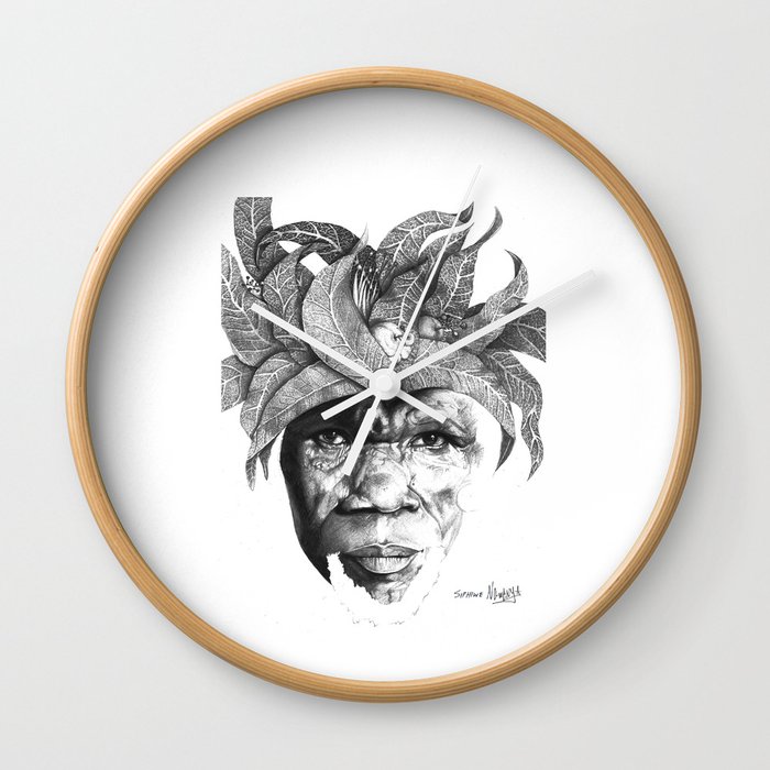 The Original Sunman - By Siphiwe Ngwenya Wall Clock