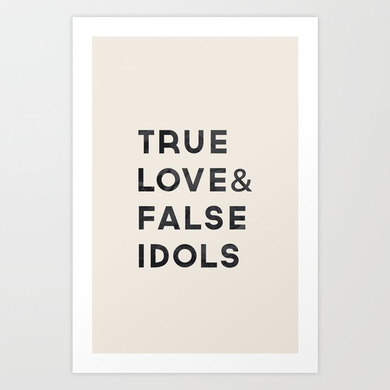 True love Art Print
