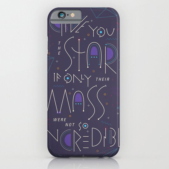 Haikuglyphics - Dear Someone iPhone & iPod Case
