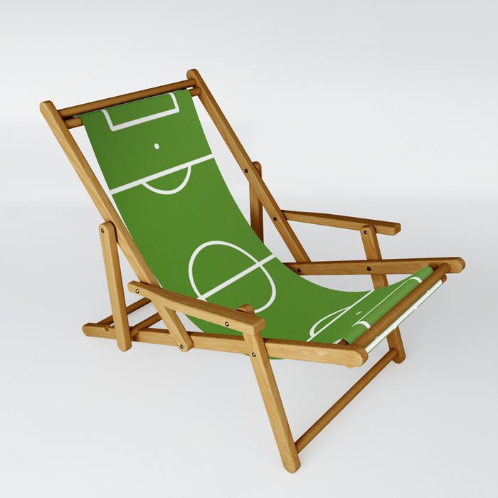 Football field fun design soccer field Sling Chair