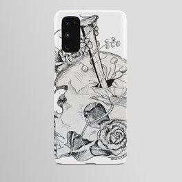 Floral Skull and Tent Peg - Biblical Womanhood Android Case