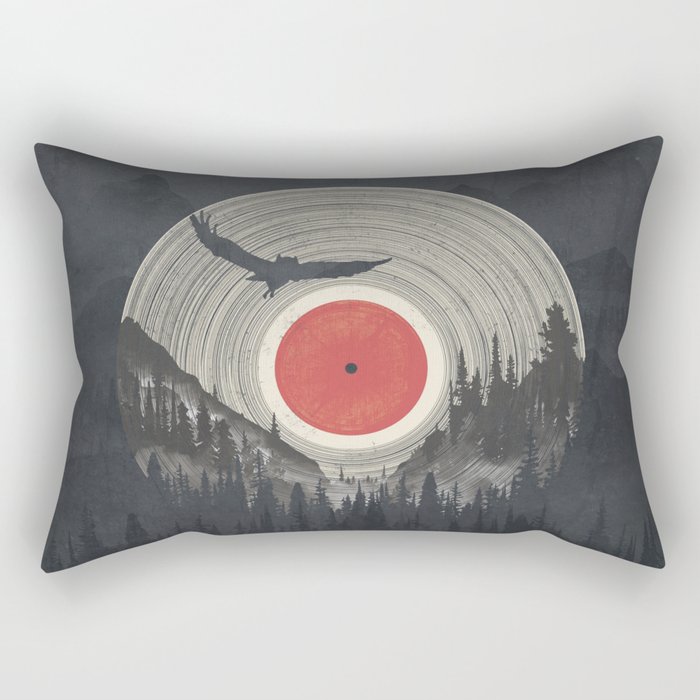 Forest Silence Vinyl Rectangular Pillow