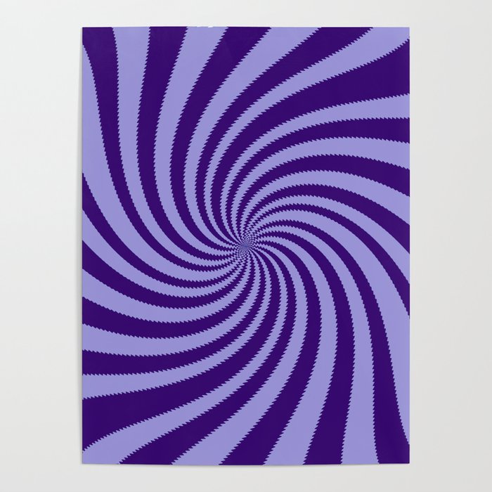 Purple Hypnosis Poster