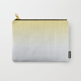 Yellow Gray Pastel Gradient. Carry-All Pouch
