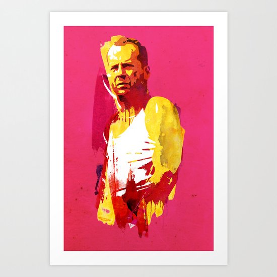 Live fast die hard Art Print