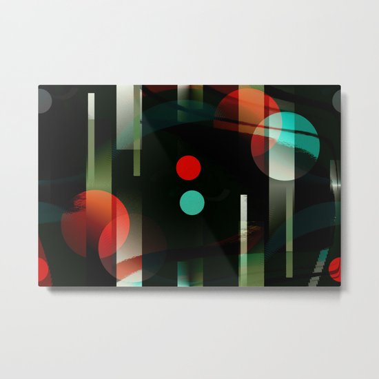 Multicolored abstract no. 62 Metal Print