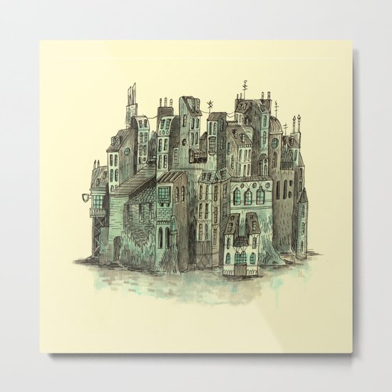 Northern Island Metal Print