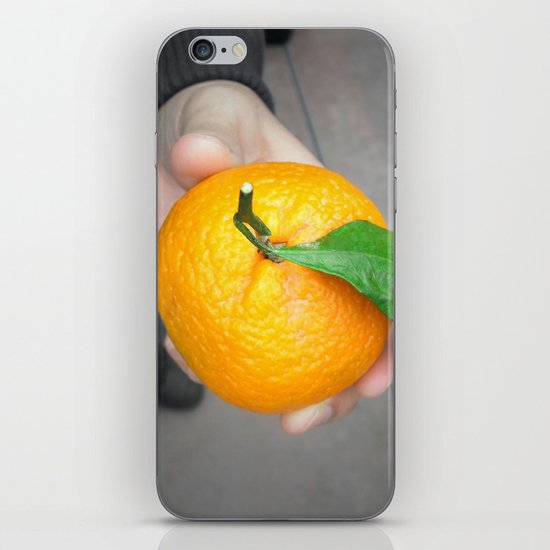 california orange iPhone & iPod Skin