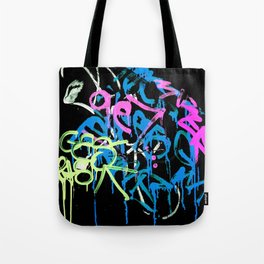 Electric Graffiti  Tote Bag