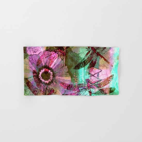 Dragonflies in a Dream Hand & Bath Towel