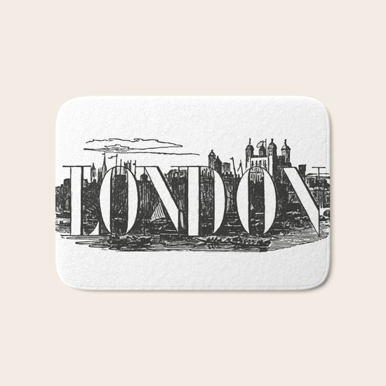 London Bath Mat